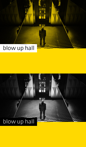 blow up hall